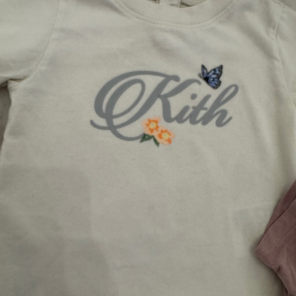 3 for 10$🤩🤩🤩🤩Kith Cream Long Sleeve Tee Casual Style